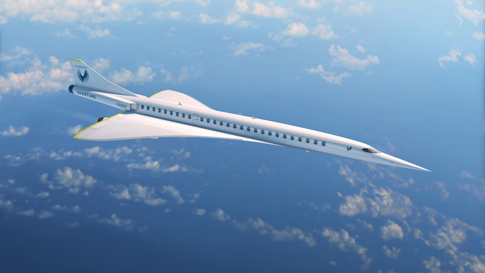 The Boom Overture also seeks a needle-nose slice of the commercial supersonic jet market.