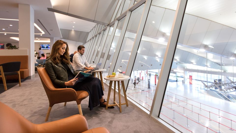 It's back to the Qantas Club, unless you're flying business class or arrive with a Platinum frequent flyer.