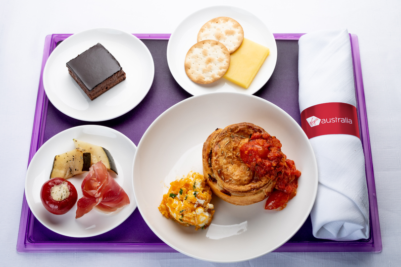 Virgin will look at the size and number of servings on coast-to-coast flights.