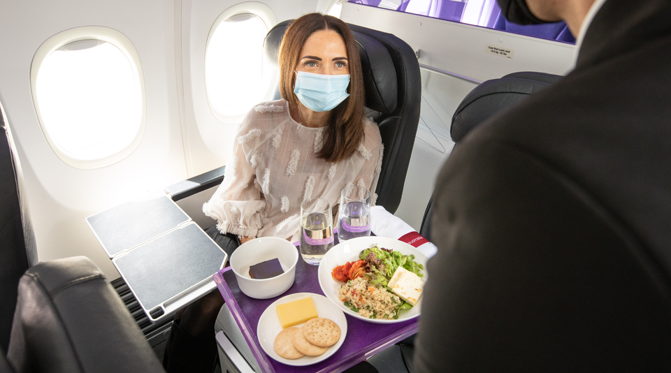 Getting the mix right: different dishes appeal on different flights...