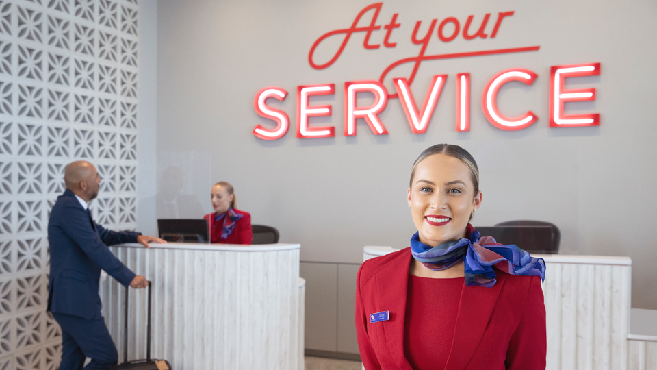 A touch of Virgin Atlantic in the signage?