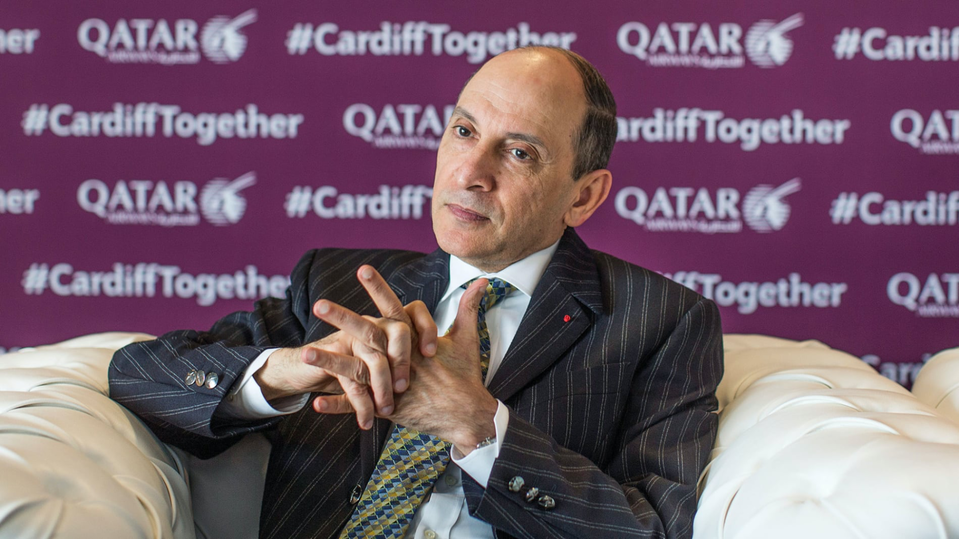 Qatar Airways CEO Akbar Al-Baker says his airline is now Boeing's 777X launch customer.. Qatar Airways