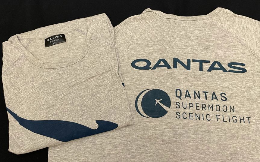 What's a special Qantas flight without special edition PJs?