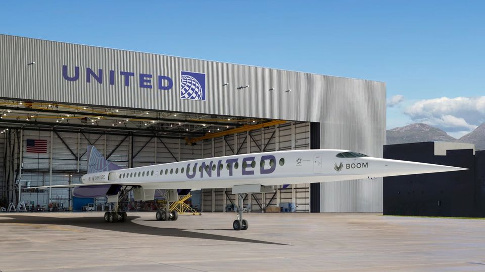 United will be launch customer for the Boom Overture.