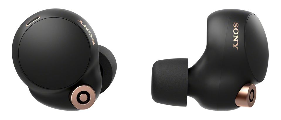The WF-1000XM4s boast a new ear-friendly shape.