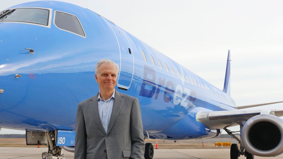 Breeze Airways founder and CEO David Neeleman.