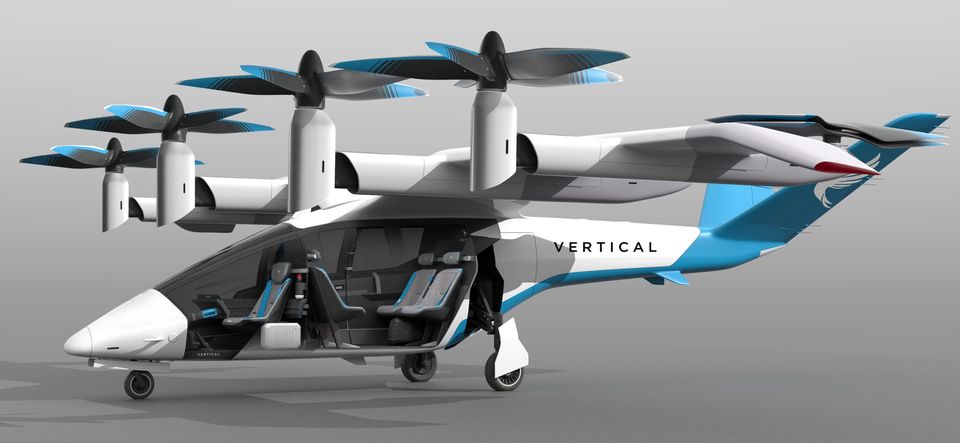 Test flights of Vertical's four-passenger VA-VX4 should begin this year.