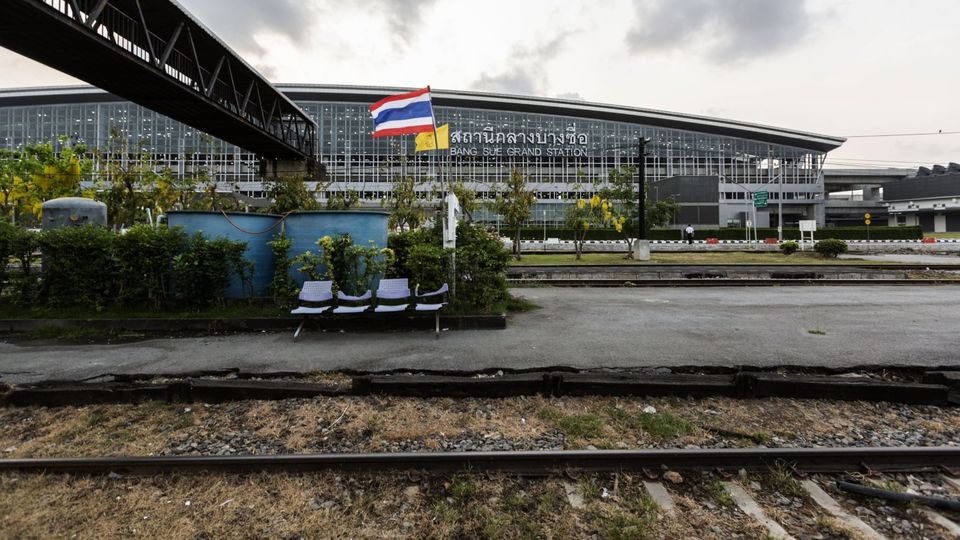 Bang Sue Grand Station in Bangkok is touted to be Southeast Asia’s largest railway hub.. Andre Malerba/Bloomberg