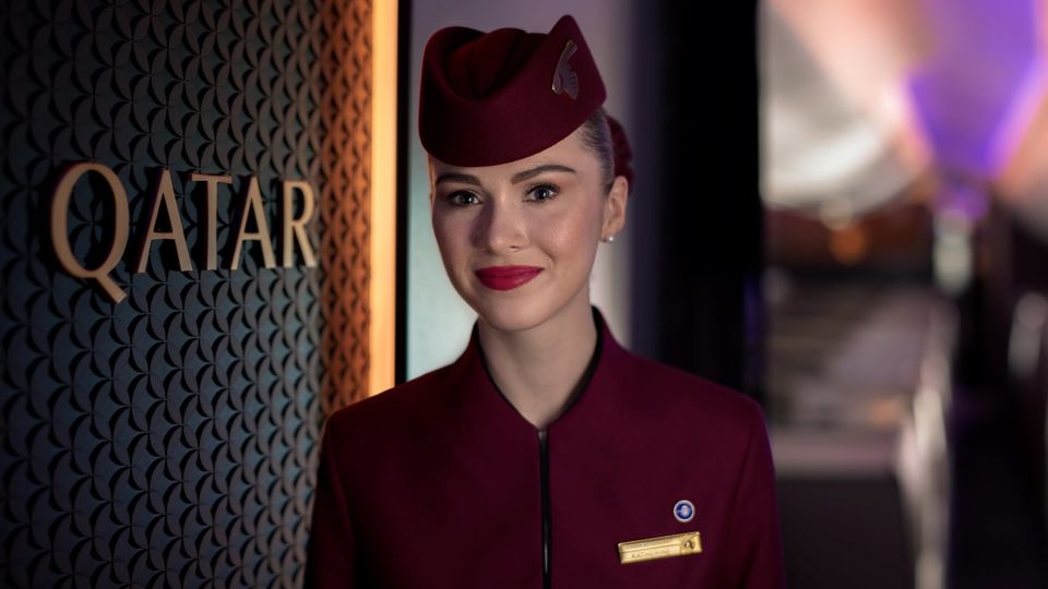 A warm welcome to Qatar Airways' Boeing 787-9.