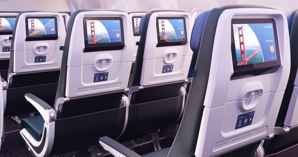 United says every passenger will be able to pair their own headphones or earphones to their seatback screen.