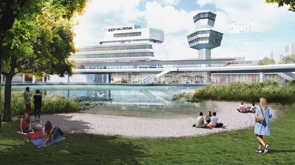 TXL 2.0 – ambitious plans for the sprawling Tegel Airport site.