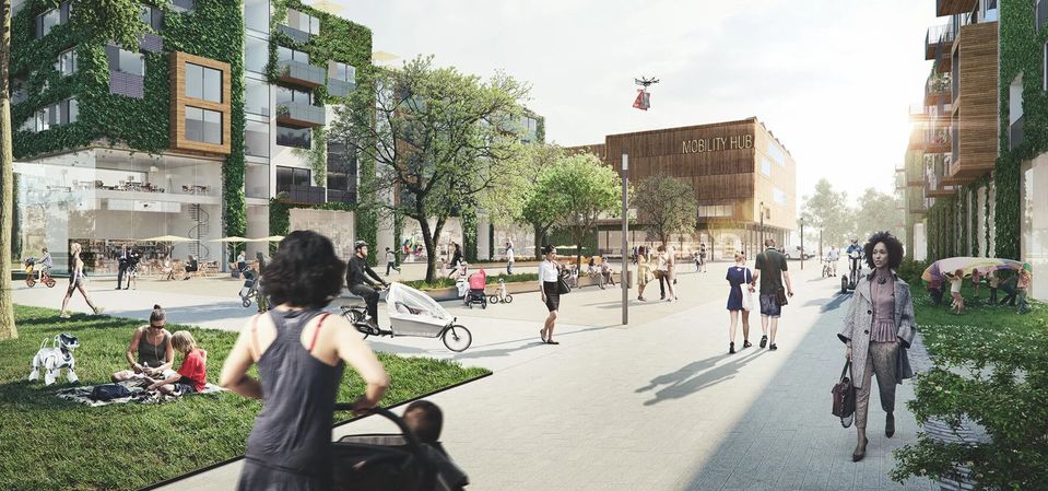 TXL 2.0 – ambitious plans for the sprawling Tegel Airport site.