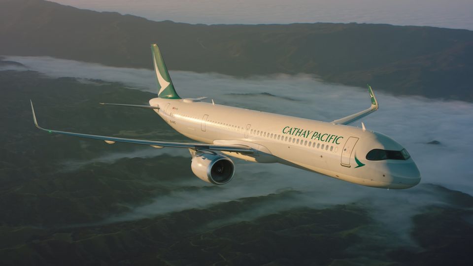 Cathay Pacific's Airbus A321neo.
