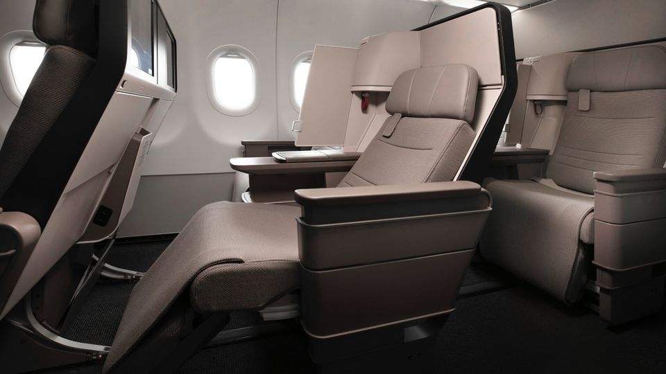 Cathay's latest business class seat, on the A321neo, has been customized by JPA Design.