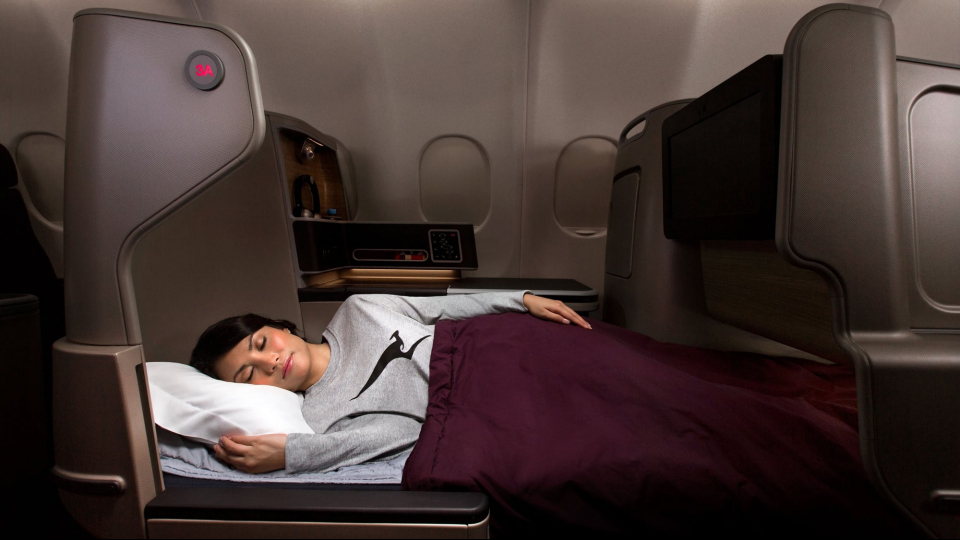 The Boeing 787's Business Suites are a welcome step up from the old Boeing 747's SkyBed seats.
