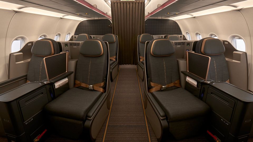 Starlux' Airbus A321neo business class.