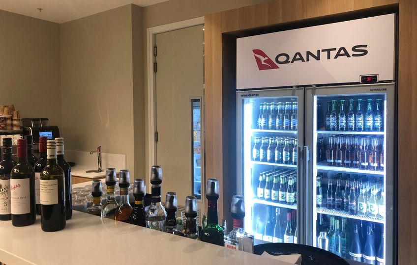 Qantas' Darwin international transit lounge.