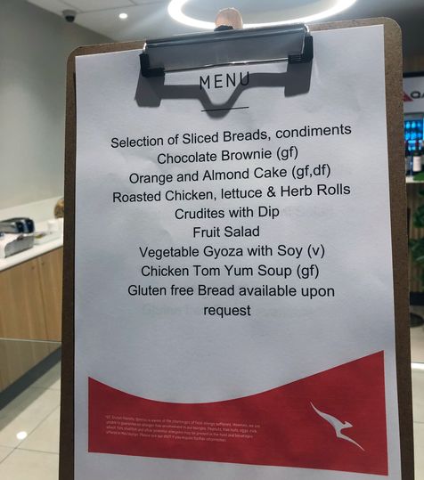 Qantas' Darwin international transit lounge.