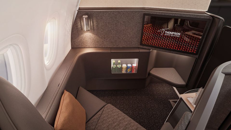 The bespoke 'business plus' experience could include a chilled mini-bar.