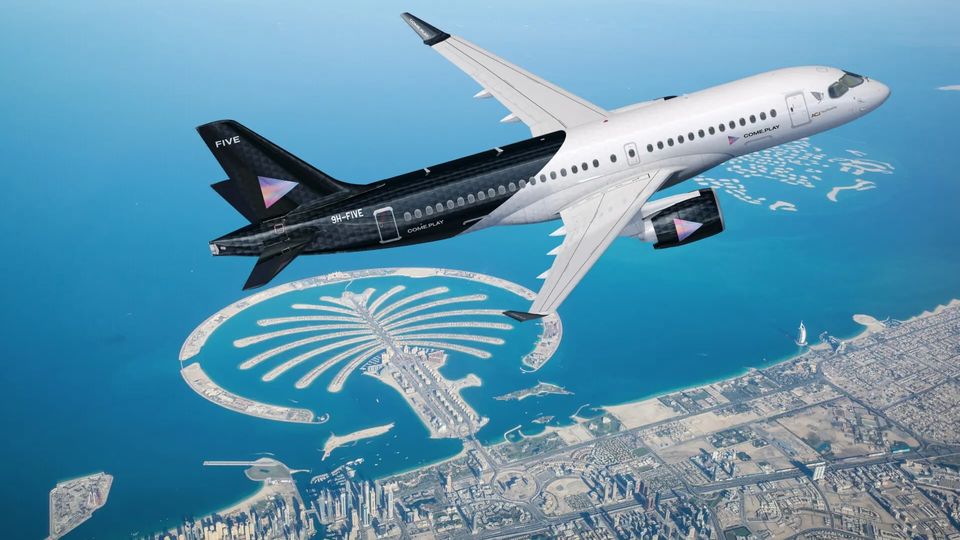 Luxury hotel group Five will fly the world's first Airbus A220 private jet.