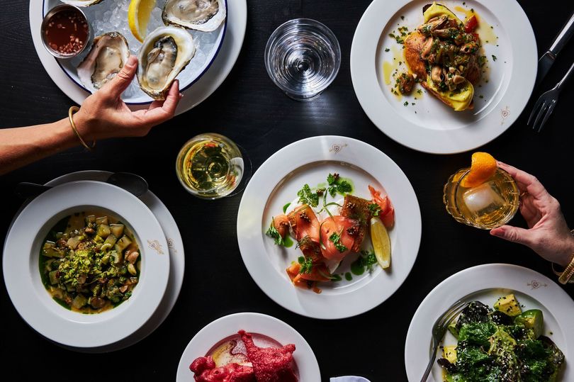 A sampling of dishes created by April Bloomfield for the Dining Room at the Vanderbilt.