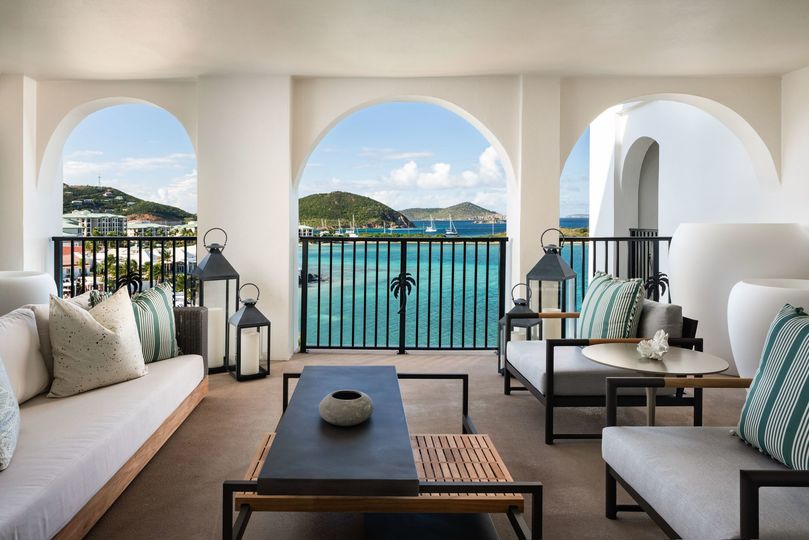 The presidential suite at the Ritz-Carlton St Thomas.