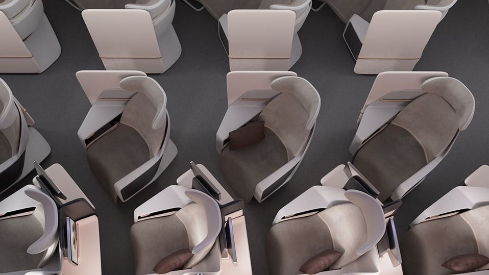 Factorydesign's Access business class concept.