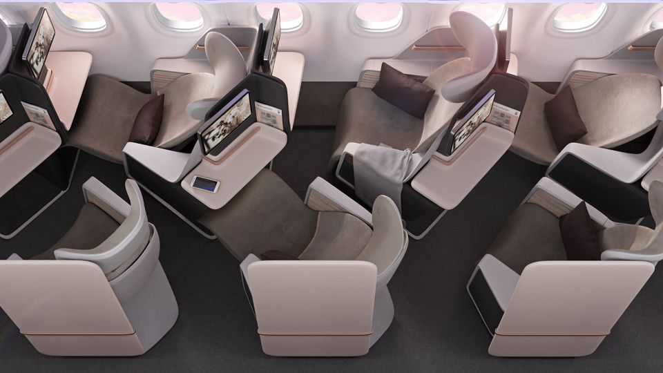 Factorydesign's Access business class concept.