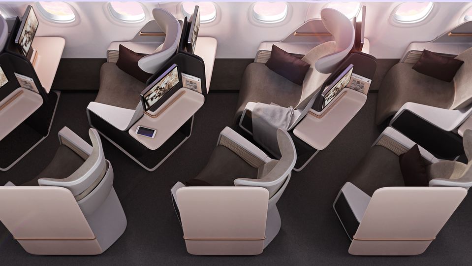Factorydesign's Access business class concept.