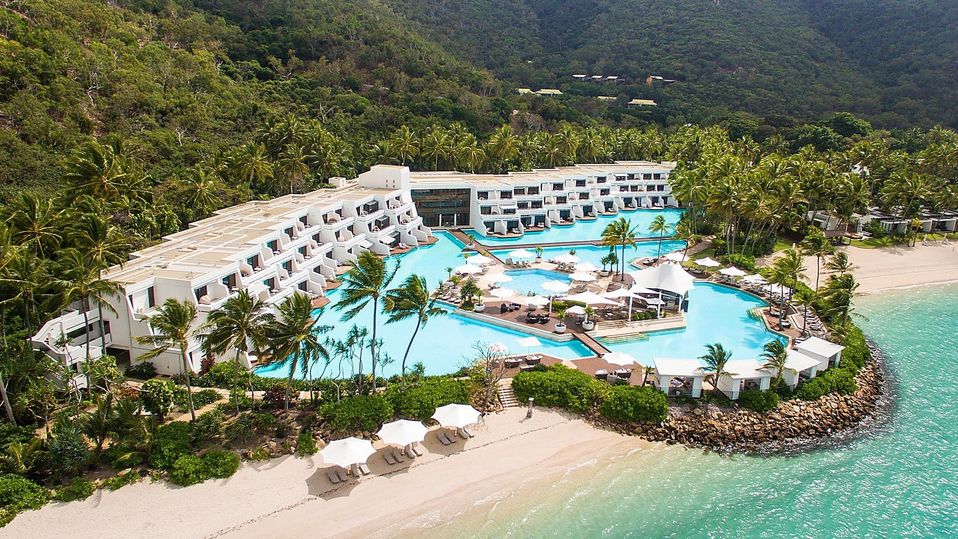 The stunning Intercontinental Hayman Island Resort.
