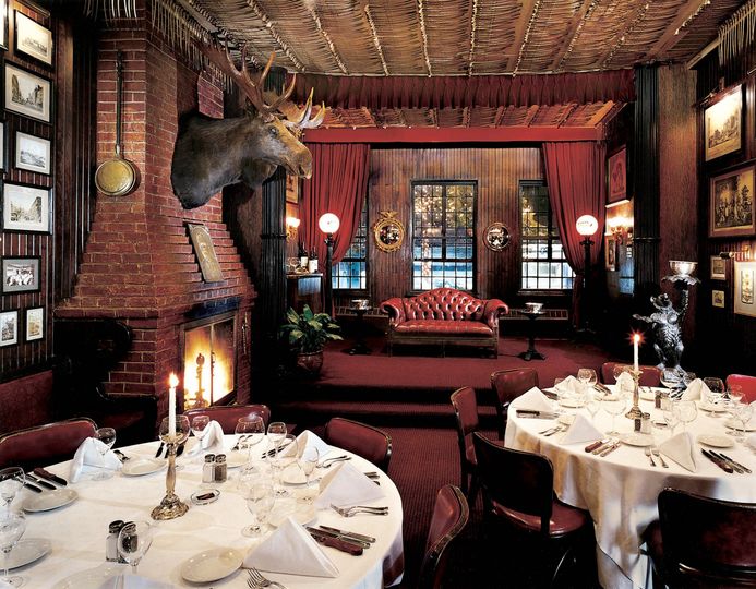 Keens tops the list of time-traveling dining rooms.
