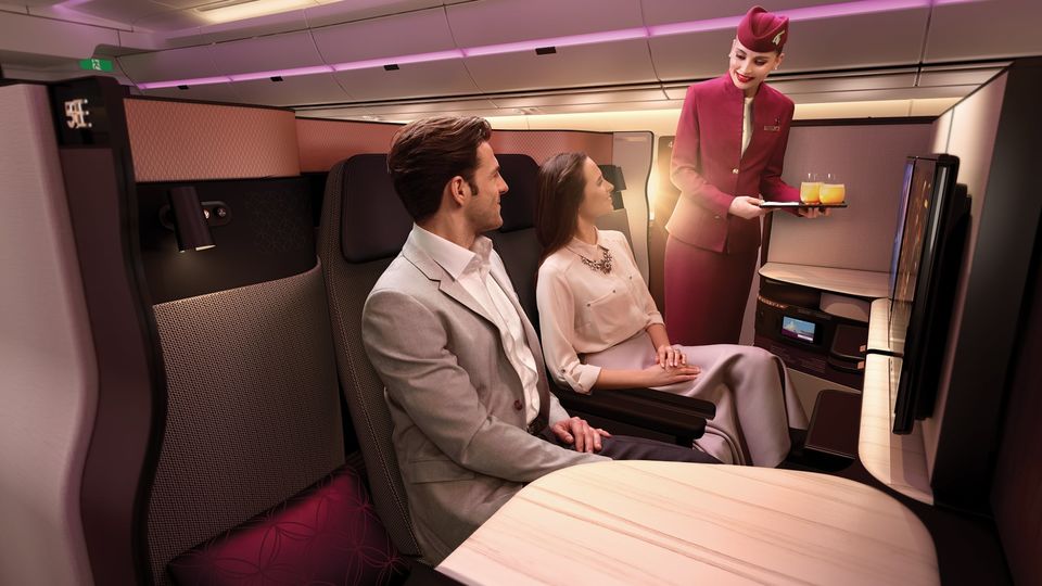Using Qantas Points for an upgrade on Qatar Airways is just one example of what the Oneworld upgrade program would deliver.