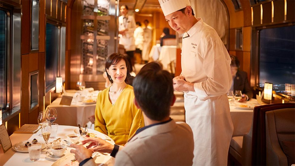 Treat your tastebuds to Michelin-quality cuisine. © East Japan Railway Company