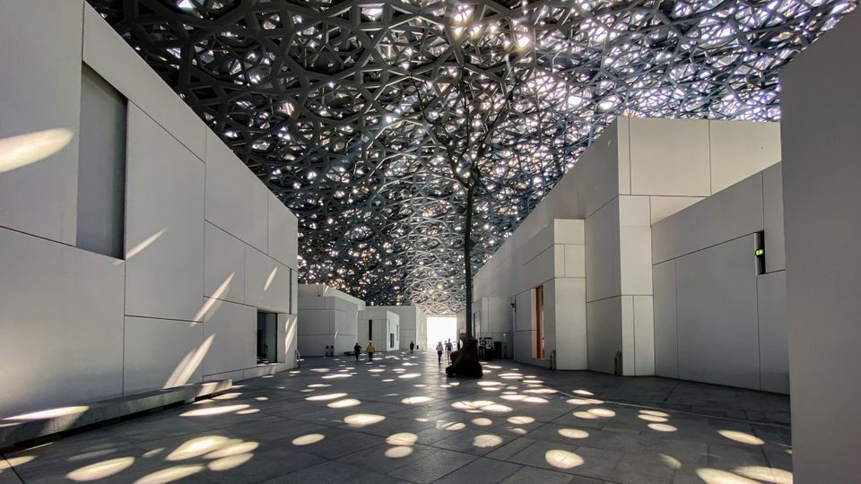 The Louvre Abu Dhabi is home to some priceless artefacts.