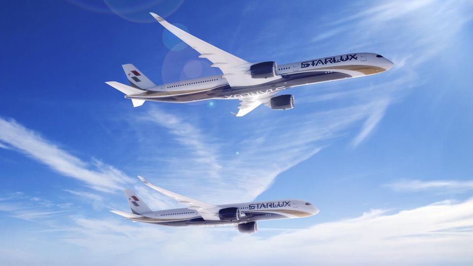Starlux will rely on its Airbus A350s for flagship routes to North America.