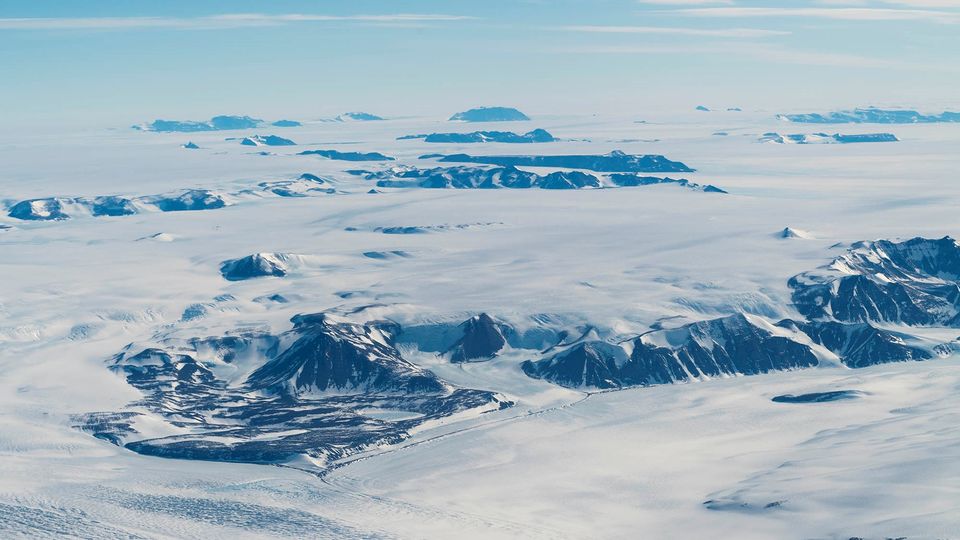 It's impossible to truly grasp the sheer scale of the frozen continent.. Matt Abbott