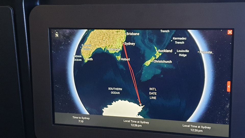 There are 20 possible flight paths for sightseeing flights to Antarctica.