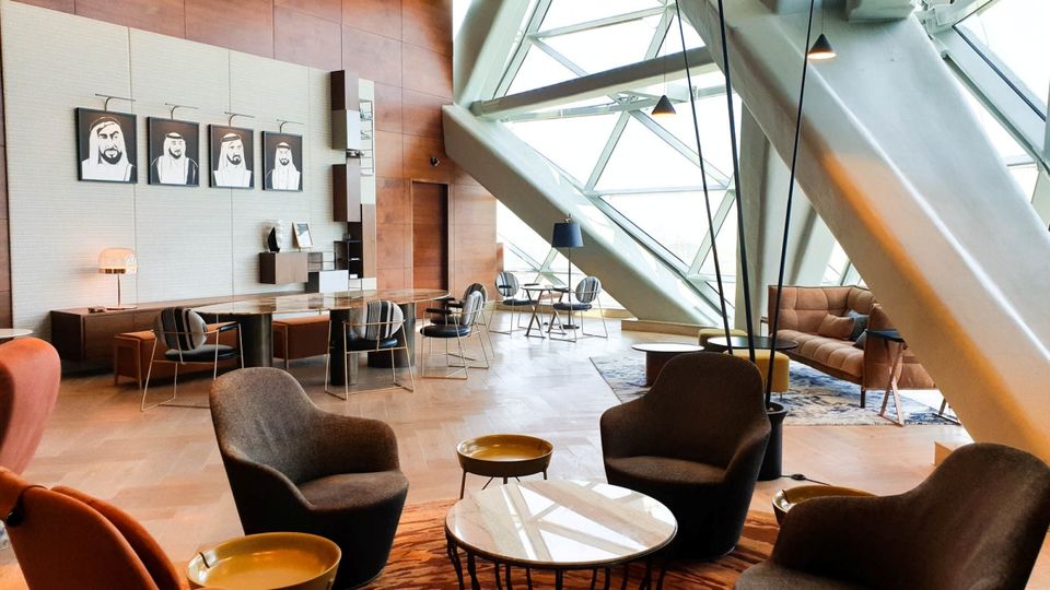Yes, the Andaz Lounge is a lounge but it's not exclusive to guests in higher room categories.
