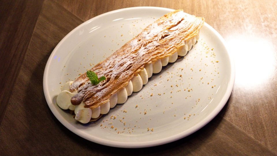 The Mille-Feuille was true indulgence.
