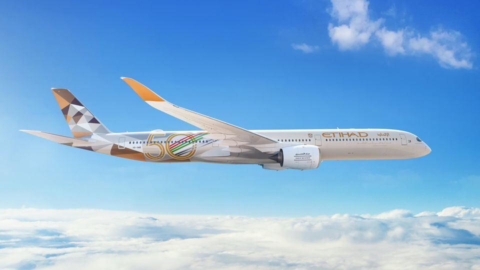 Etihad Airways will be flying all of its first five Airbus A350 jets by the middle of 2022.