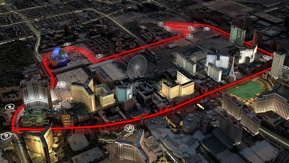 The 2023 Las Vegas Grand Prix will take in many of the Strip's famous casinos.
