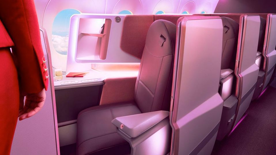 These Upper Class suites feature on all Virgin Atlantic A350s.