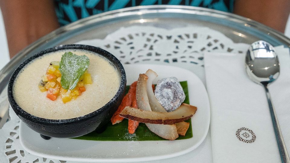 Kava icecream, a unique twist on the ceremonial staple.