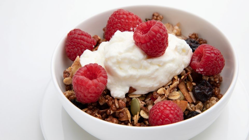 The buckwheat and date muesli looks highly appealing.