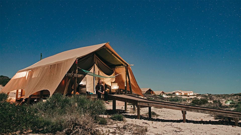 Low impact luxury on the edge of Ningaloo Reef.