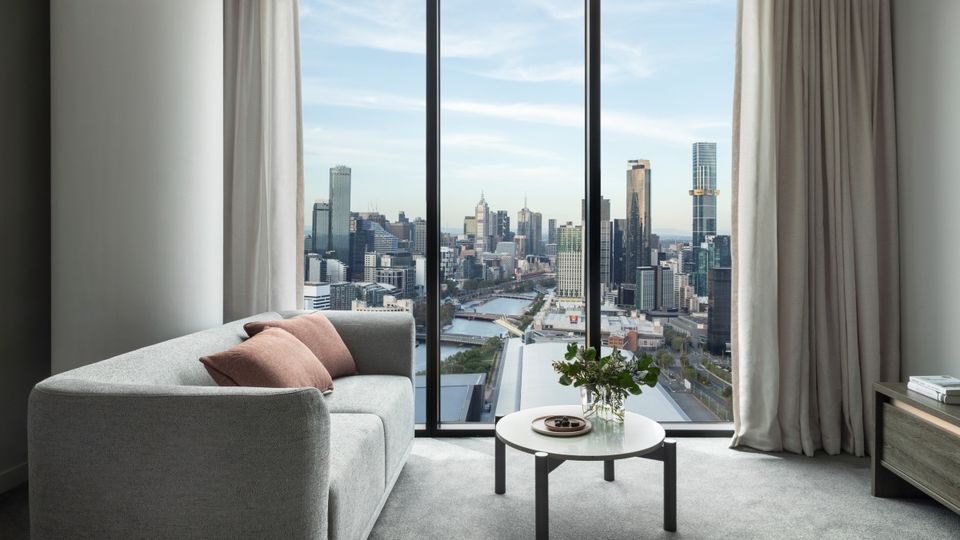 We checked in to our one-bedroom superior apartment.
