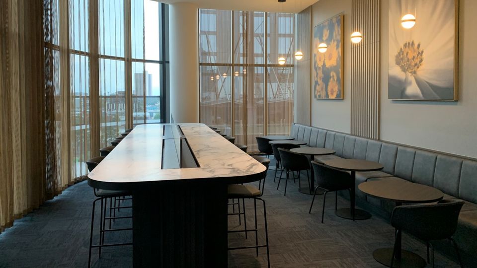 Oakwood's co-working centre makes a nice change from your apartment.
