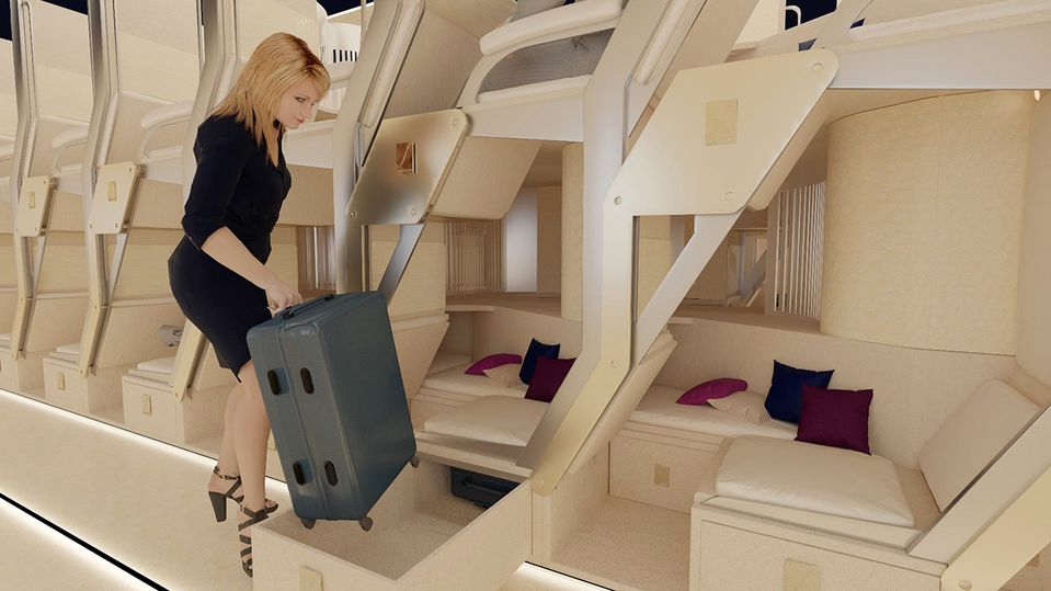 The double-decker AirSleeper from MMILLENNIUMM is sure to get tongues wagging.