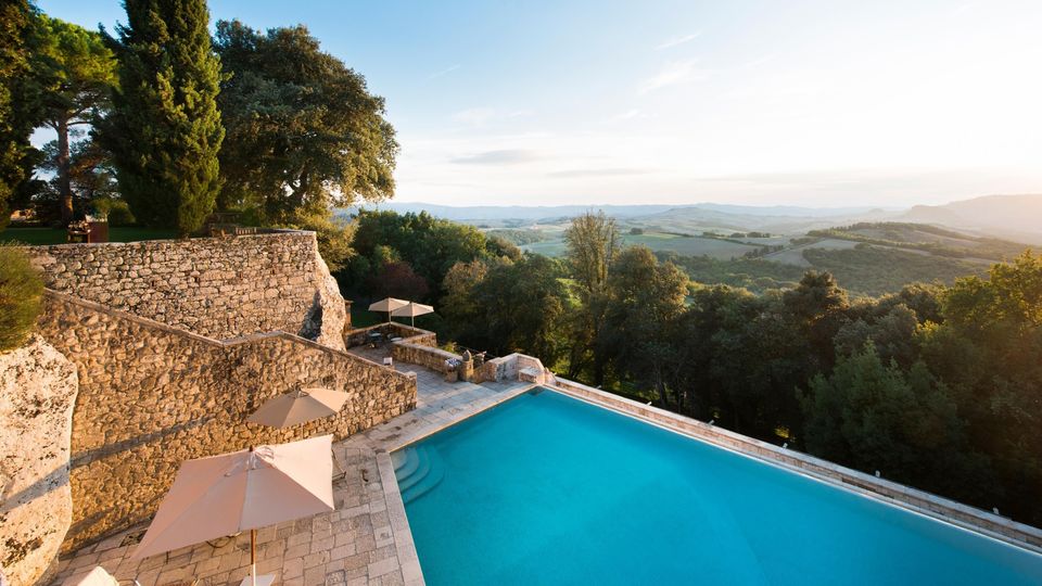 The Borgo Pignano Hotel in Tuscany, part of the Mr and Mrs Smith collection.