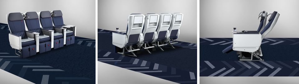 Air France's new Boeing 777 premium economy.